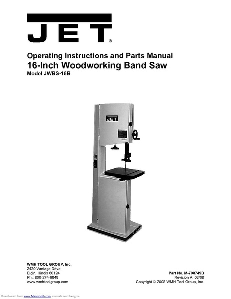 File:Jet 16 inch band saw JWBS-16B.pdf