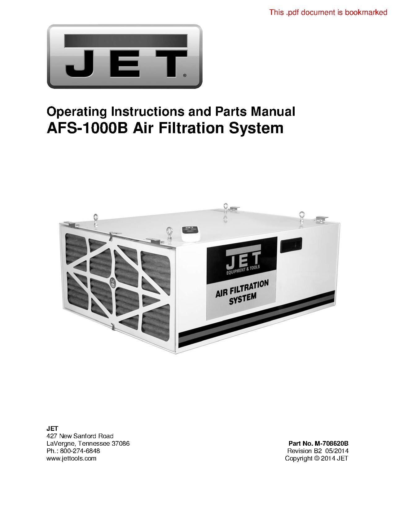 Jet AFS-1000B Air Filtration System.pdf