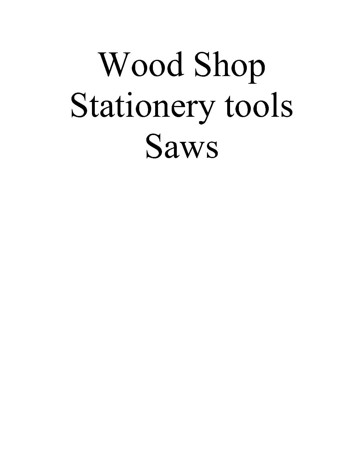 Wood Stationery Saws.pdf