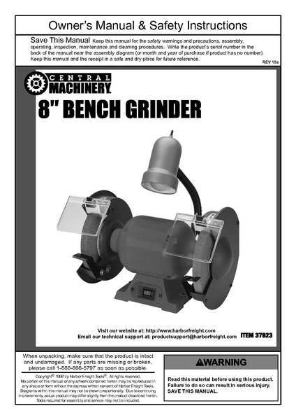 File:Central Machinery 8 inch grinder S-595.pdf