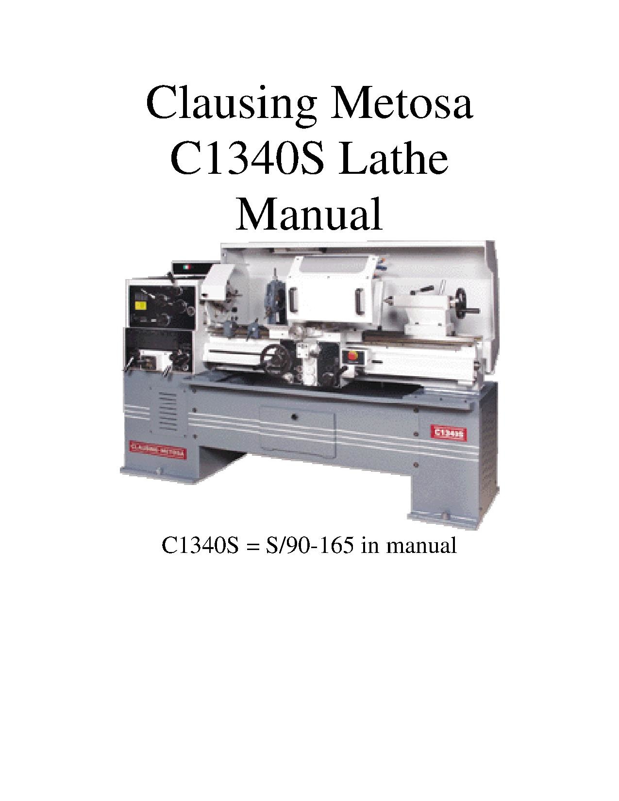 Clausing Metosa C1340S S90-165 Lathe.pdf
