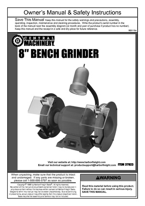 Central Machinery 8 inch grinder S-595.pdf